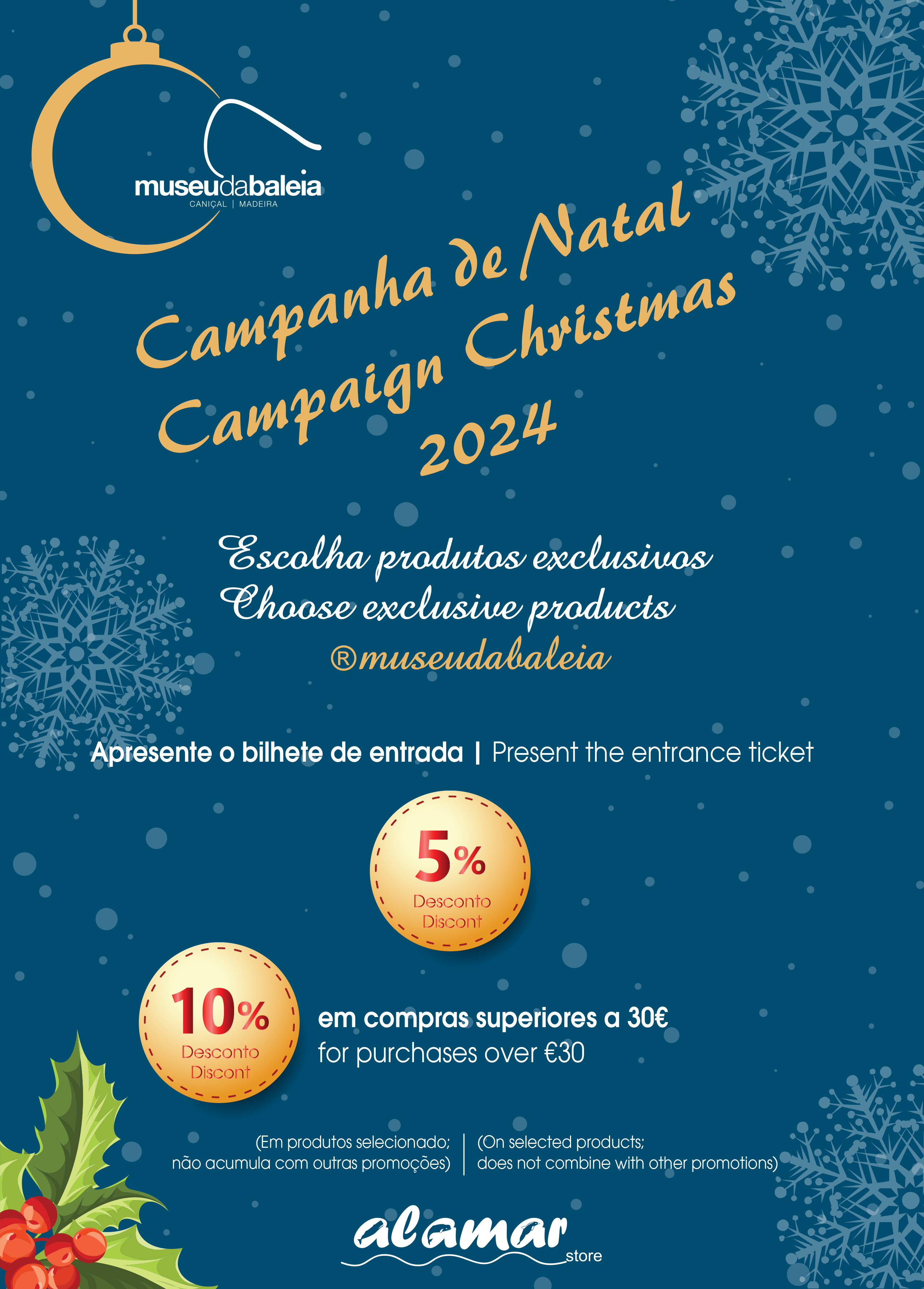 Cartaz Loja-campanha Natal 2024