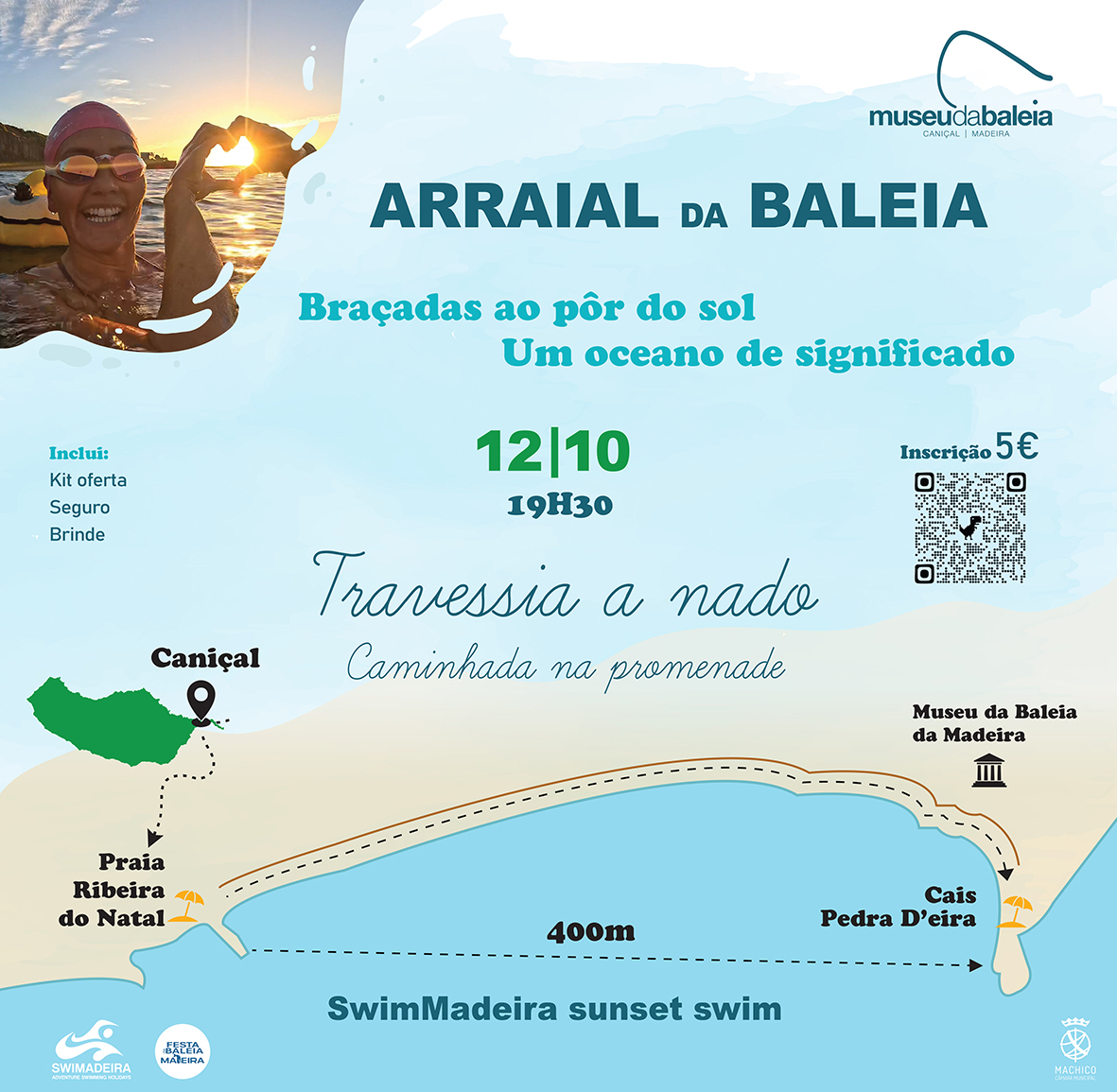 Cartaz SwimMadeira 2025
