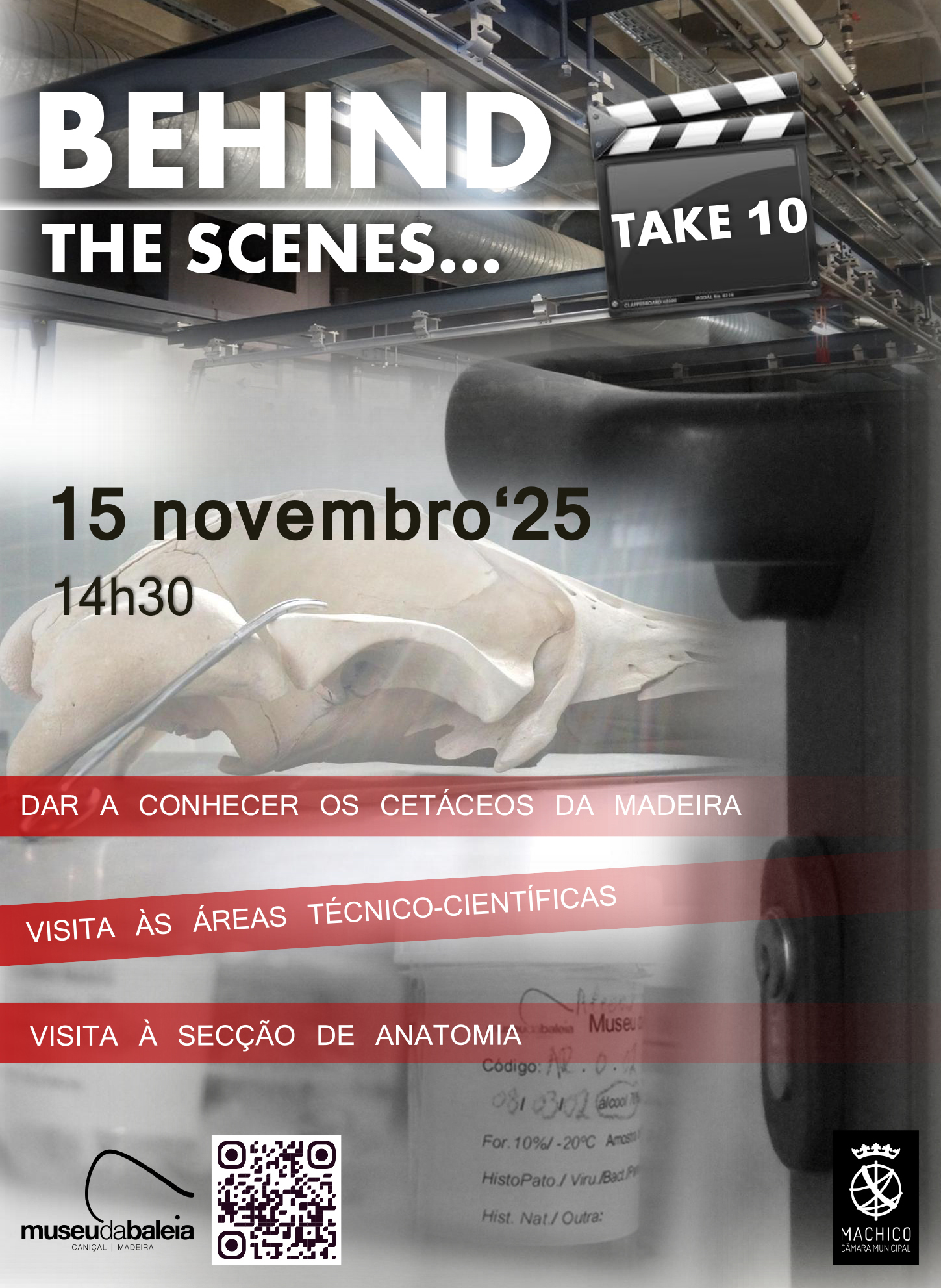 cartaz behind the scenes take 10