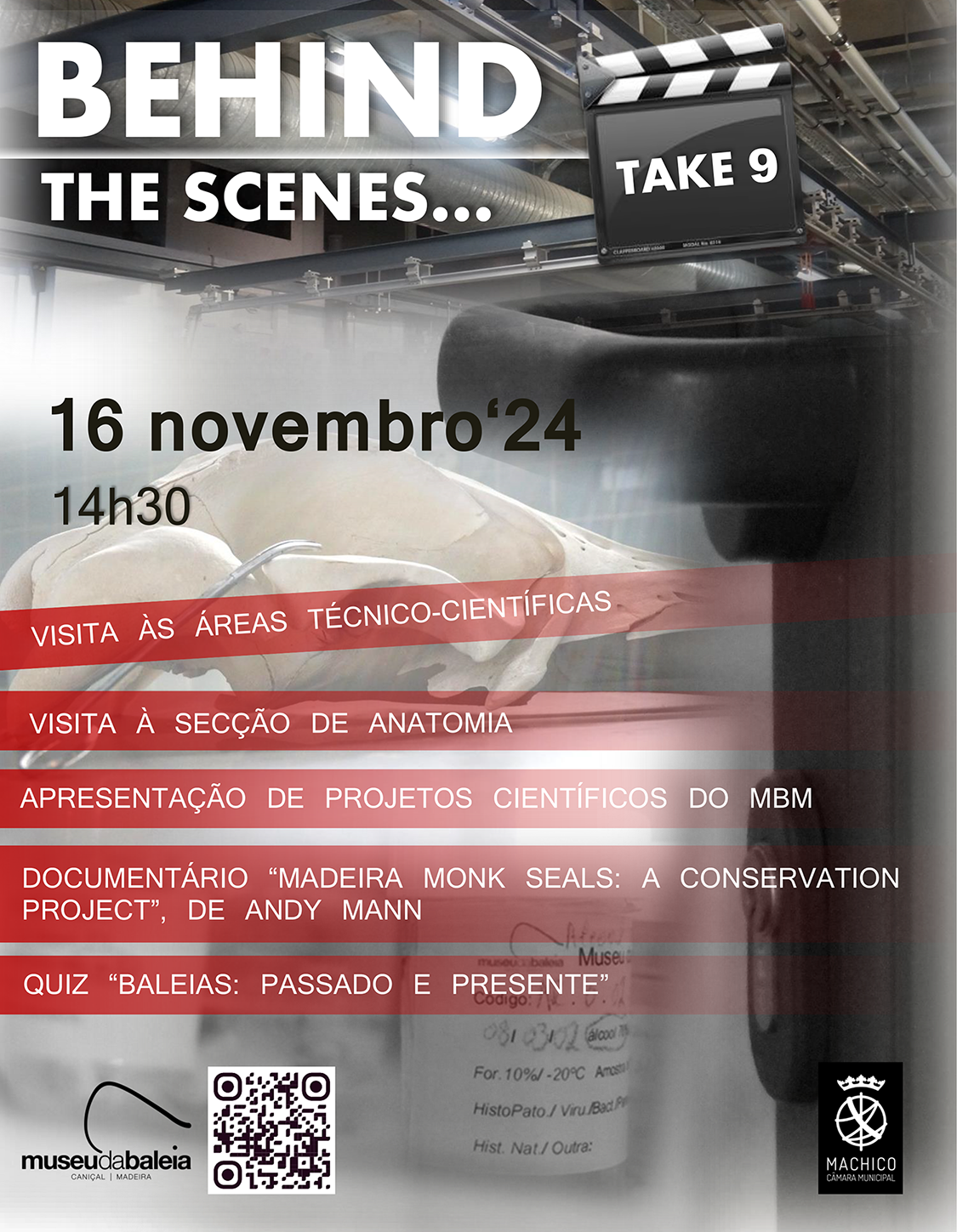 cartaz behind the scenes take 9